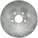 StopTech Select Sport 03-08 Subaru Forester Sport Slotted and Drilled Left Front Rotor-1