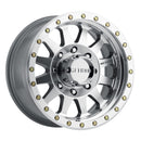 Method MR304 Double Standard 17x8.5 0mm Offset 8x6.5 130.81mm CB Machined/Clear Coat Wheel-1