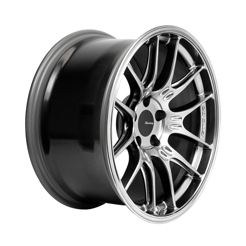 Enkei GTC02 18x9.5 5x114.3 15mm Offset 75mm Bore Hyper Silver Wheel - 0