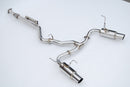 Invidia 2022+ Subaru WRX N1 Twin Outlet Single Layer SS Tip Cat-Back Exhaust-2