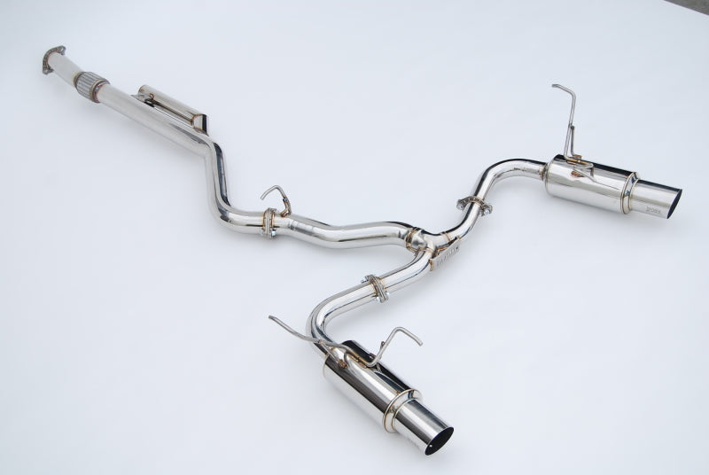 Invidia 2022+ Subaru WRX N1 Twin Outlet Single Layer SS Tip Cat-Back Exhaust - 0