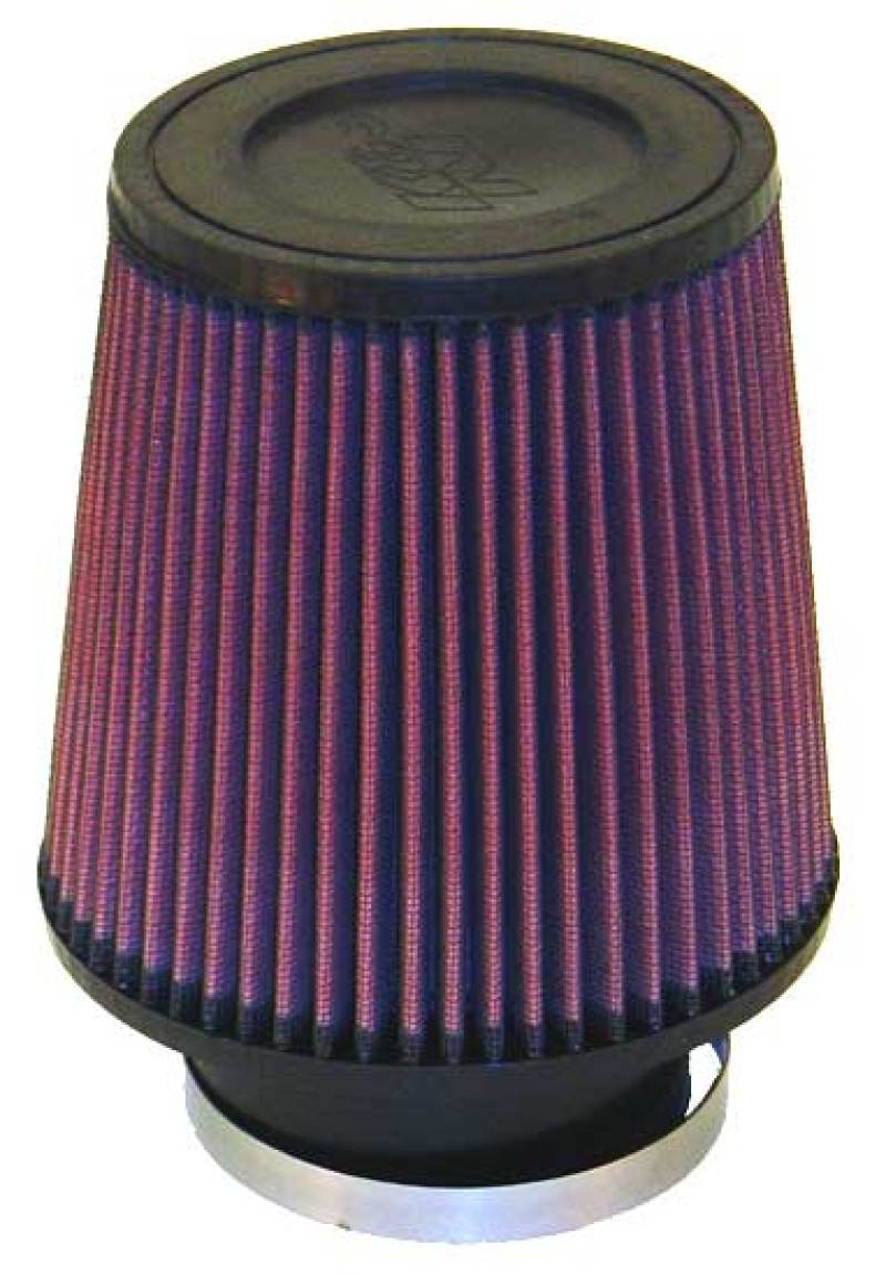 K&N Universal Rubber Filter 3 1/2inch ID FLG / 6inch Base / 4-5/8inch Top / 6inch Height - 0