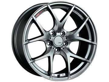 SSR GTV03 18x8.5 5x114.3 40mm Offset Flat Black Wheel 05-07 STI / 11+ tC - 0