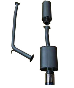 HKS 07-09 Civic Si Sedan Sport Exhaust Ti Tips - 0