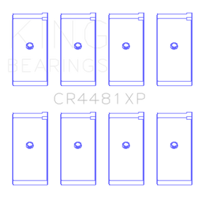 King Engine Bearings Mitsubishi 4G63/4G64 6 Bolt 1st Gen DSM Performance Rod Bearing Set - Size STD