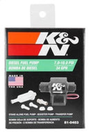 K&N Performance Electric Fuel Pump 9-11.5 PSI Diesel-6