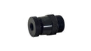 Vibrant 8 ORB to 1/8 NPT Aluminum Drain Valve - Black-1