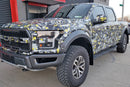 Rally Armor 17-20 Ford F-150 Raptor Gen 2 Black UR Mud Flap w/White Logo-4
