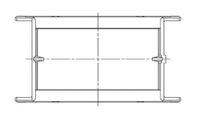 ACL Chevrolet V8 4.8L/5.3L/5.7L/6.0L Race Series .10 Oversize Main Bearing Set - 0