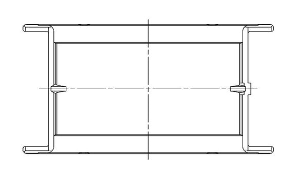 ACL Chevrolet V8 4.8L/5.3L/5.7L/6.0L Race Series .10 Oversize Main Bearing Set