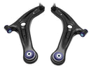 Superpro 13-17 Ford Fiesta Complete Front Lower Control Arm Kit (Caster Increase)-2