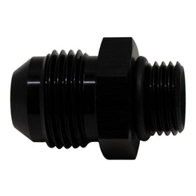 DeatschWerks 6AN ORB Male to 8AN Male Flare Adapter (Incl O-Ring) - Anodized Matte Black - 0
