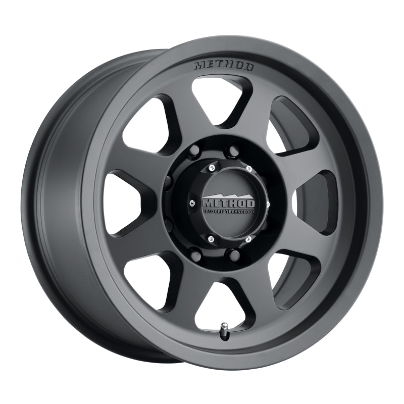 Method MR701 17x8.5 0mm Offset 8x6.5 130.81mm CB Matte Black Wheel - 0