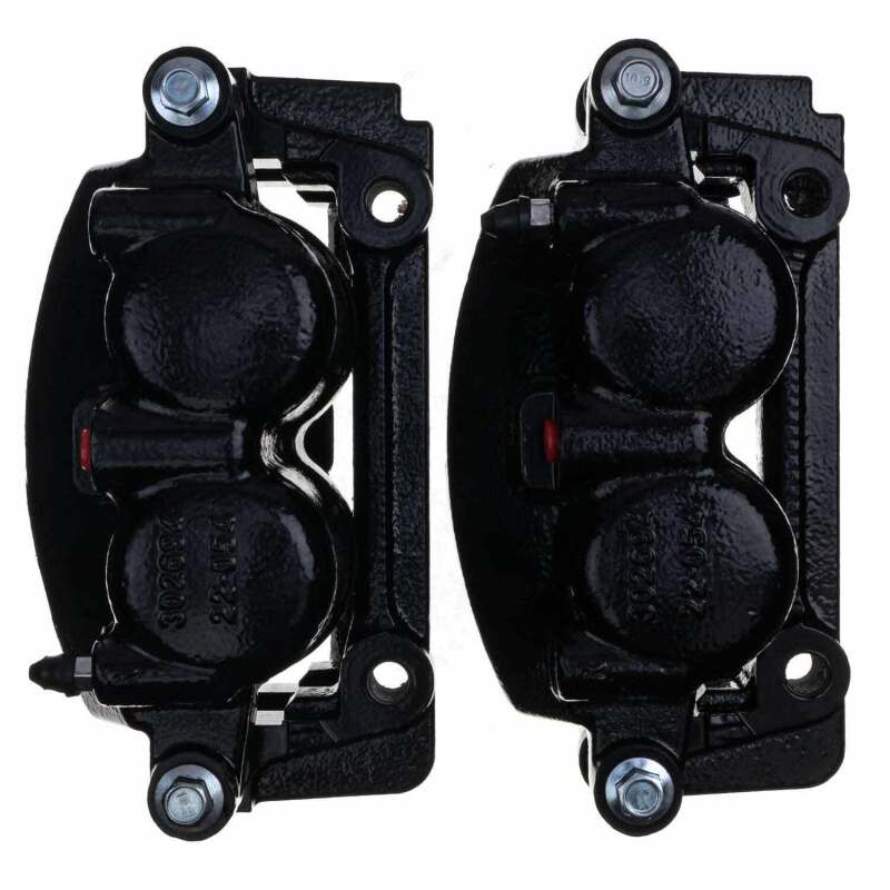 Power Stop 05-08 Ford F-150 Front Black Caliper - Pair w/Bracket - 0