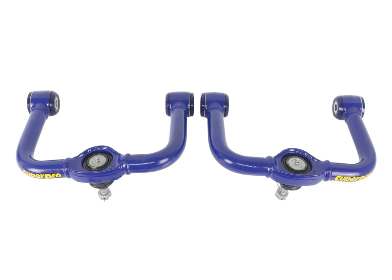 Superpro 05-21 Nissan Frontier - Fixed Offset Upper Control Arm Set - Camber/Caster Correction - 0