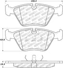 StopTech 95-99 BMW M3 / 01-07 M3 E46 / 89-93 M5 / 98-02 Z3 M series Front Brake Pads-1