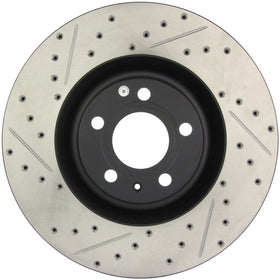 StopTech Slotted & Drilled Sport Brake Rotor - 0