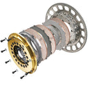 OS Giken Nissan SILVIA SR20DE /T R Series Triple Plate w/Floating Center Hub Clutch-2