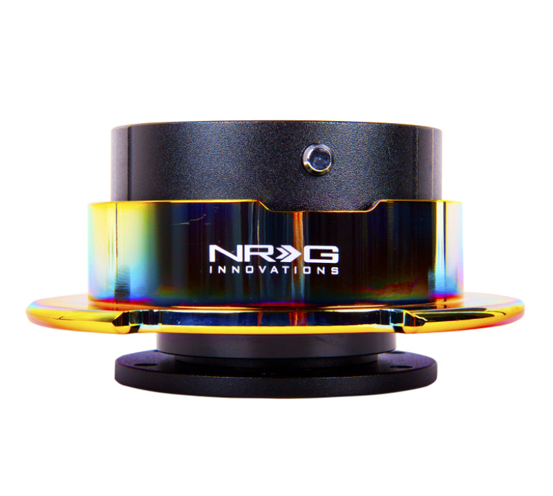 NRG Quick Release Gen 2.5 - Black Body / Neochrome Ring - 0