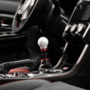 Cobb Subaru 6-Speed Weighted COBB Shift Knob - White (Incl. Both Red + Blk Collars)-2