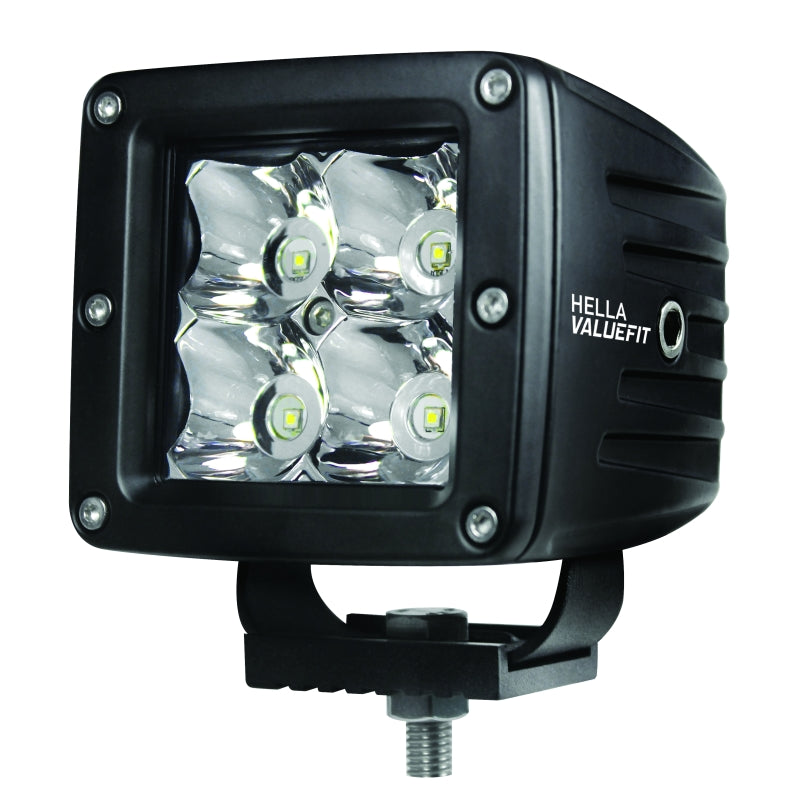 Hella HVF Cube 4 LED Off Road Kit - 3.1in 2X12W - 0