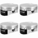Manley Subaru EJ257 99.75mm +.25mm Bore 8.5:1 Dish Platinum Series Piston Set with Rings-4
