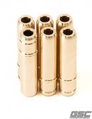 GSC P-D Toyota G16E Manganese Bronze Intake Valve Guide Stopper Style - Set of 6-1