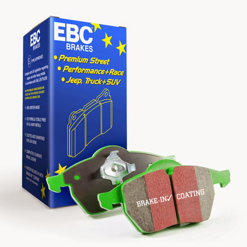 EBC 2019+ Ford Ranger 2WD 2.3T Greenstuff Front Brake Pads - 0