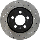 StopTech 03-05 VW Golf GTi (vented rear discs) Drilled Left Rear Rotor-1