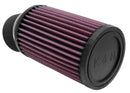 K&N Filter Universal Rubber Filter 2 7/16 inch 20 Degree Flange 3 3/4 inch OD 6 inch Height-2