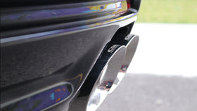 Corsa 2016-2019 Cadillac ATS 3.6T 4in Inlet / 4in Outlet Twin Black Tip Kit (For Corsa Exhaust Only) - 0