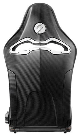 Sparco Seat SPX Special Edition Black/Red w/ Matte Carbon Shell - Left