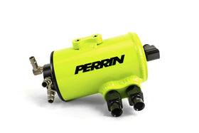 PERRIN 02-14 Subaru WRX / 04-21 STI / 05-09 LGT & OBXT (w/FMIC Only) Air Oil Separator - Neon Yel. - 0