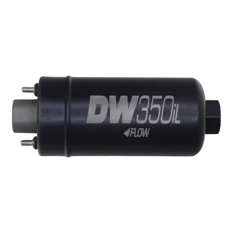 DeatschWerks 350 LPH DW350iL In-Line External Fuel Pump (No Bracket) - 0