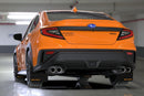 Rally Armor 22-26 Subaru WRX Black UR Mud Flap Altered Font Orange Logo-2