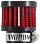 K&N 0.75 inch ID 1.375 inch OD 1.125 inch H Clamp On Crankcase Vent Filter-10