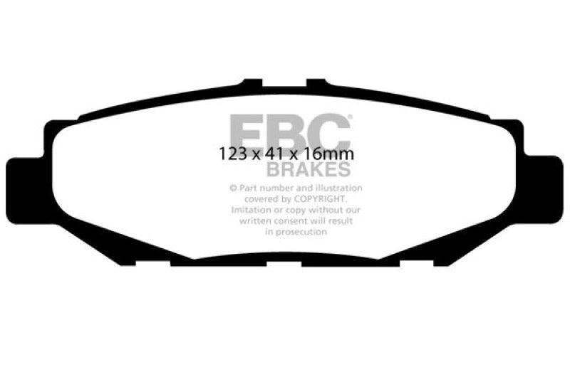 EBC 93-97 Lexus GS300 3.0 Greenstuff Rear Brake Pads - 0