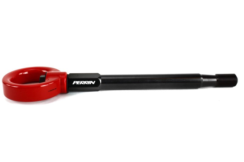 PERRIN 08-14 Subaru WRX/STI Tow Hook Kit (Front) - Red
