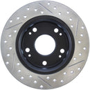 StopTech 04-08 Acura TSX / 03-07 Honda Accord SportStop Slotted & Drilled Right Rear Rotor-2