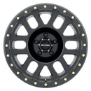 Method MR309 Grid 17x8.5 0mm Offset 5x5 94mm CB Matte Black Wheel-2
