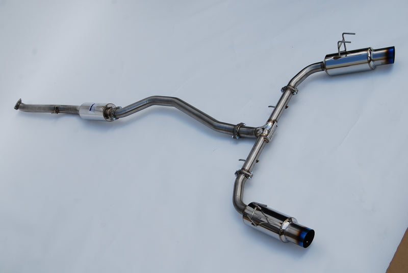 Invidia 2022+ Honda Civic Si (1.5T) 70mm N1 Cat Back Exhaust - Burnt TI Tips - 0