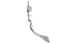 Corsa 2021-2025 Ford F-150 SuperCrew/6.5in Bed 3.5L V6 Sport Cat-Back Single Side Exit-Polished-1