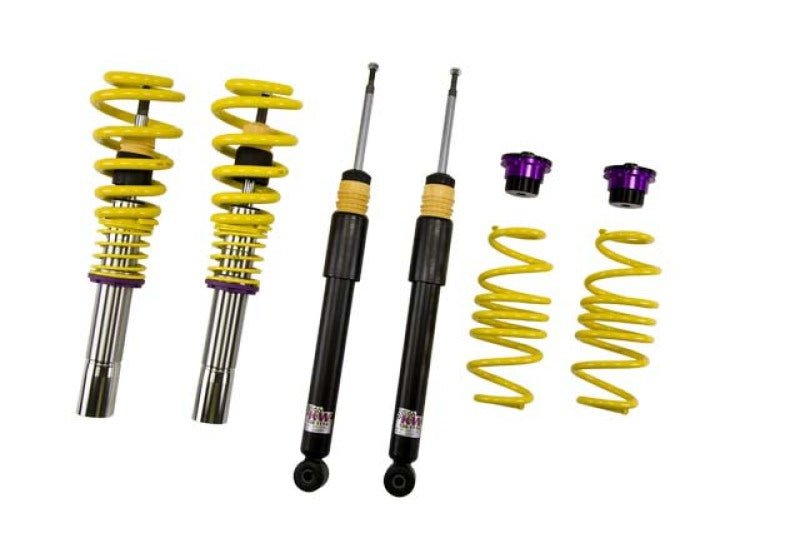 KW Coilover Kit V1 Audi A4 S4 (8K/B8) w/o electronic dampening controlSedan FWD + Quattro - 0