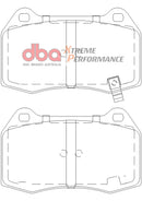 DBA 03-07 G35 w/ Brembo XP650 Front Brake Pads-4