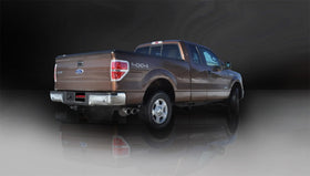 Corsa 2011-2014 Ford F-150 EcoBoost 3.5L V6 Polished Sport Cat-Back Exhaust - 0