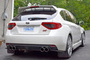 08-14 SUBARU IMPREZA HATCHBACK WRX STi REAR WING SPOILER LIP RISER KIT-3
