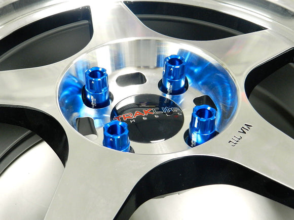 12x1.25 MM 44MM LONG FORGED ALUMINUM LOCKING LIGHT WEIGHT RACING LUG NUTS WHEEL LOCKS // PART # LG0115