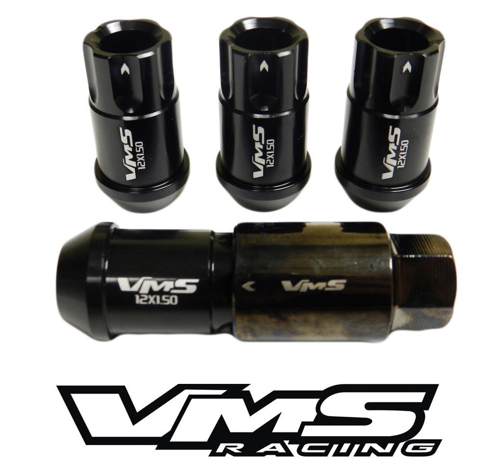 12x1.25 MM 44MM LONG FORGED ALUMINUM LOCKING LIGHT WEIGHT RACING LUG NUTS WHEEL LOCKS // PART # LG0115