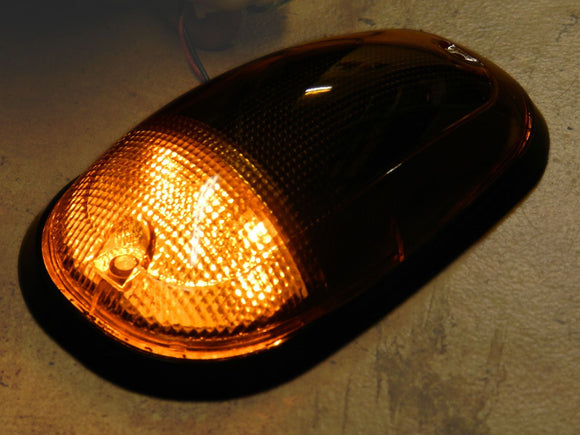 03-16 DODGE RAM 2500 3500 AMBER LED AMBER CAB ROOF LIGHTS 5 PIECE SET WITH WIRING HARNESS