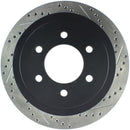 StopTech 04-09 Ford F150 / 06-08 Lincoln Mark LT Rear Left Slotted & Drilled Rotor-1
